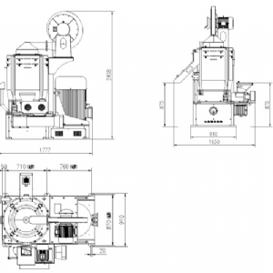JLM系列立式铁辊碾米机