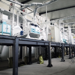 日产80-300吨成套碾米设备工程